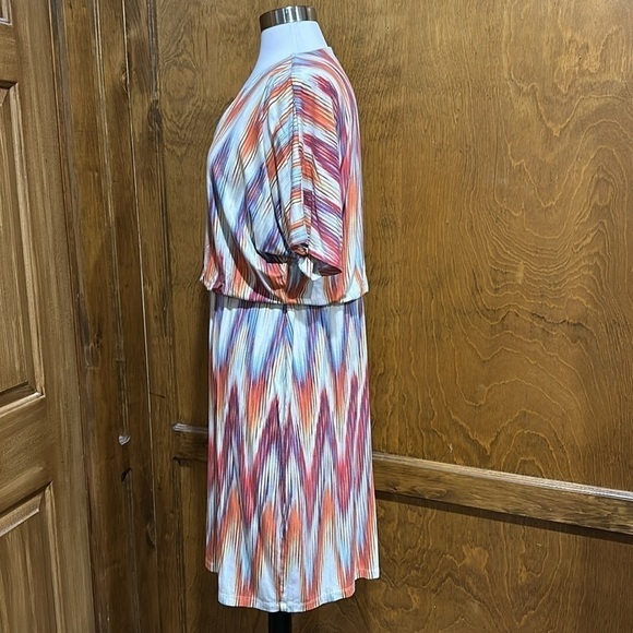 Chico’s Blousen Dress Size Large - EUC - Picture 2 of 6